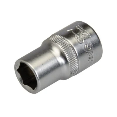 Image of Silverline Socket 1/2&quot; Drive 6pt Metric 12mm