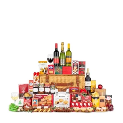 Image of Christmas Royal Hamper Family Food Wine Gift Corporate Gifting Staff Gifts