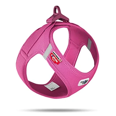 Image of Vest Harness curli Clasp Air Mesh Fuchsia M