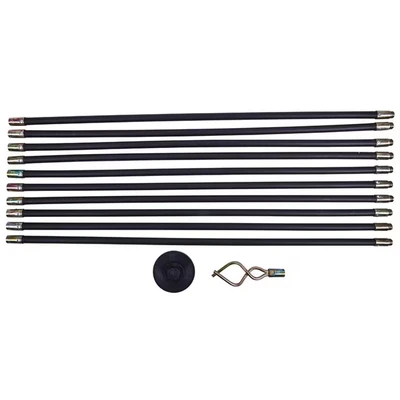 Image of Amtech C3250 12 Piece Drain Rod Set