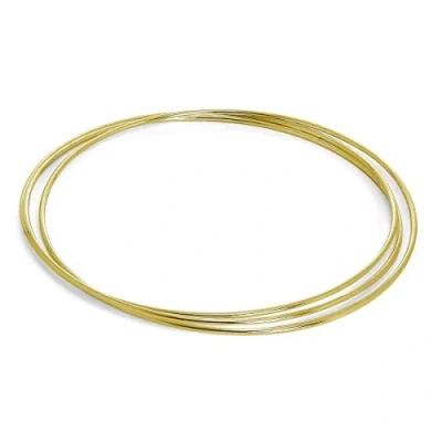 Image of jewellerybox Gold Plated Sterling Silver Maidens Triple Russian Bangle