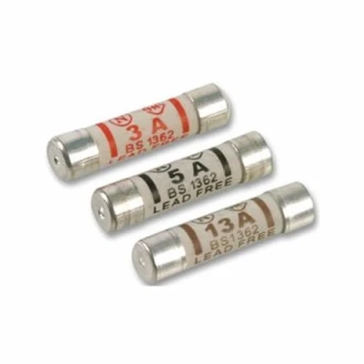 Image of Palmer Riley Mixed pack of 10 Mains Fuses. 2 * 3A, 5A, 6 13A