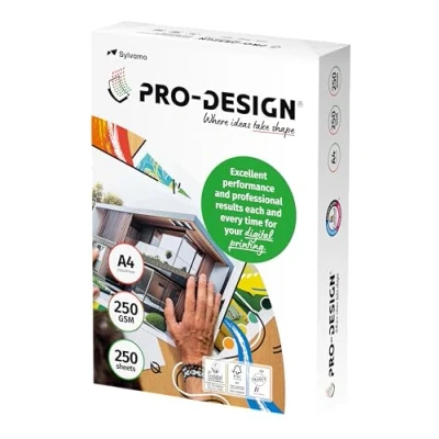 Image of Coloured Laser and Inkjet Paper FSC A4 250 g High White 4 x Sheets