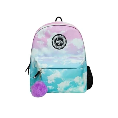 Image of hype BAGS Clouds Polyester Unisex Backpacks in Multi Coloured Size: One Size