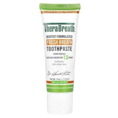 Image of TheraBreath Fresh Breath Toothpaste 4 oz
