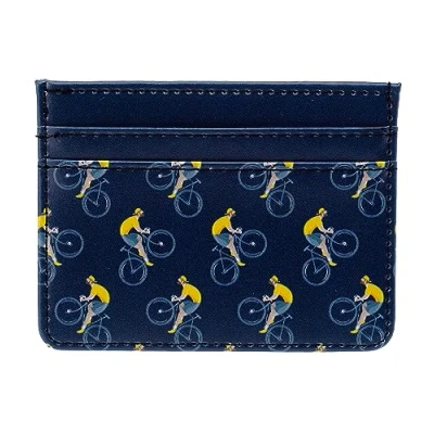Image of Puckator Cycle Works Bicycle Fabric Contactless RFID Protection Credit Card Holder Wallet for Men Small Women Minimalist Slim