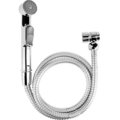 Image of Cornat SA143 Bidet Hand Shower Set Can be Used on Fittings and Angle Valve Easy to Switch Includes Wall Bracket Matt Black/Hygienic Shower/Toilet