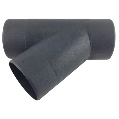 Image of Charnwood 125Y Woodworking Dust Extractor Y Piece with 3 x 125mm (5&quot;) Outlets