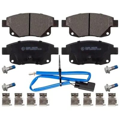 Image of 6C112M008AB, 6C112M008AC, 6C112M008AD, 6C112M008AE, 6C112M008AF Brake pad set BLUE PRINT ADF124221 FORD: Transit Mk6 Van, Minibus