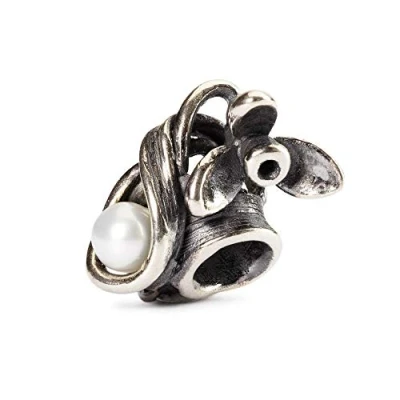 Image of Trollbeads Silver 925 Bead Snowdrop of January