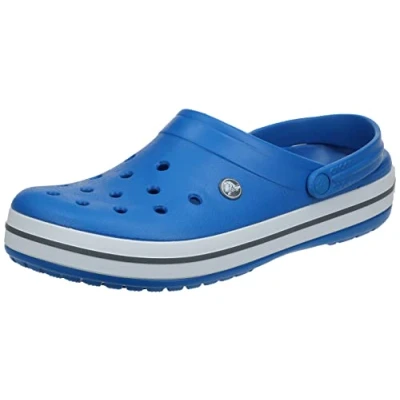 Image of Crocs Crocband, Unisex Adults’ Clogs, Blue (Bright Cobalt/Charcoal 4jn), 4 (37/38 EU)))