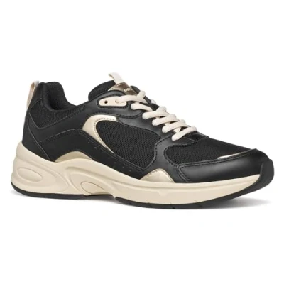 Image of Geox D ZARVIA A women&#039;s Shoes (Trainers) in Black