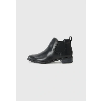 Image of Clarks Women&#039;s Havisham Top Chelsea Boot, Black Leather, 7.5 UK