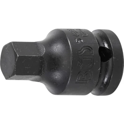 Image of BGS 5485 13 Impact Bit Socket length 42 mm 12.5 (1/2&quot;) Drive internal Hexagon