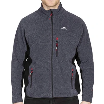 Image of Trespass Mens Fleece Jacket with Full Zip Walking Casual Jynx