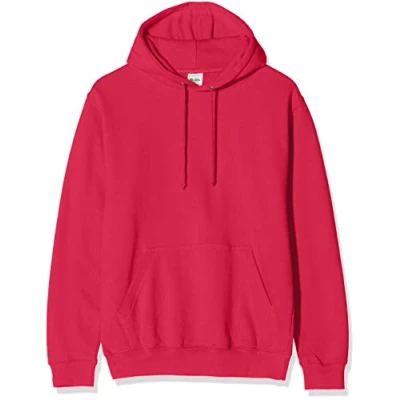 Image of AWDis Men&#039;s College Hoodie, red (Hot red), Medium