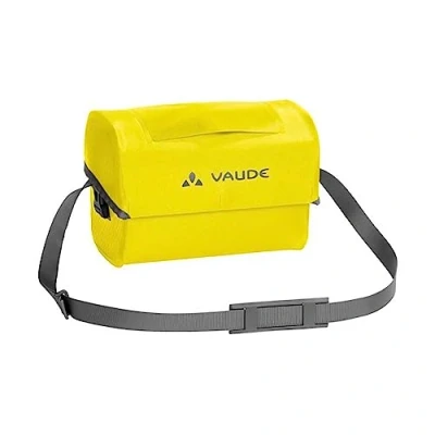 Image of VAUDE Aqua Box Handlebar Bag PVC Free Tarpaulin Bike with 6 Litre Storage Volume Use as a or Travelbag Removable Shoulder Strap
