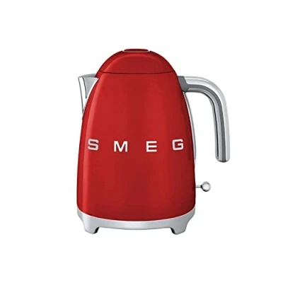 Image of Smeg KLF11RDUK 1.7L 3000 W Red Electrical Kettle (3000 W, AC, 220 240, 50/60)