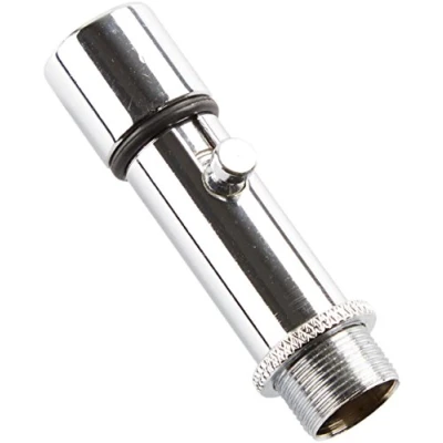 Image of On Stage QK 2C Quik Release Microphone Clip Adapter, Chrome