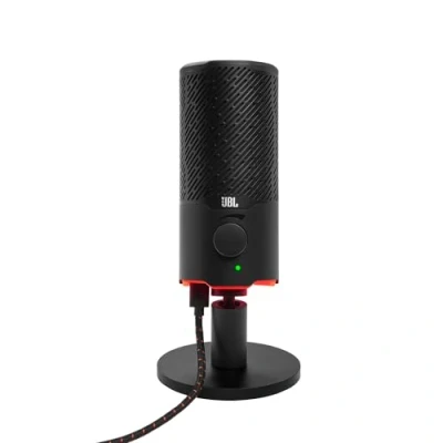 Image of JBL Quantum Stream USB Microphone, Made for Streaming, Recording and Gaming with Easy Mute, Volume Control Universal Mounting