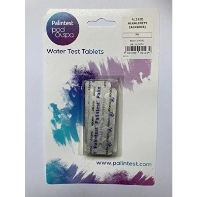 Image of Alkalinity (alkavis®) test tablets swimming pool hot tub X50 Palintest