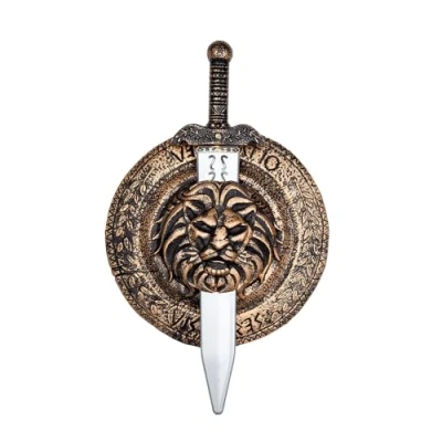 Image of Wicked Costumes Kids Roman Centurion Sword &amp; Shield Fancy Dress Accessory Set