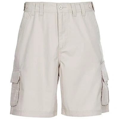 Image of Trespass Gally Hiking Shorts with Uv Protection And Water Repellent Mushroom, Large
