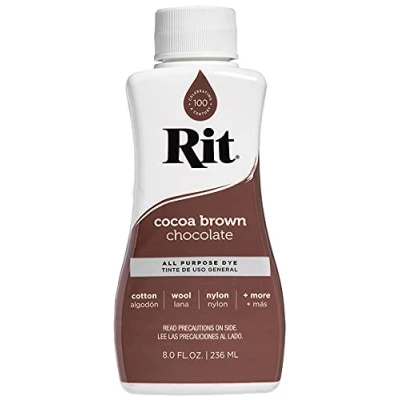 Image of Rit Dye Liquid 8oz Cocoa Brown