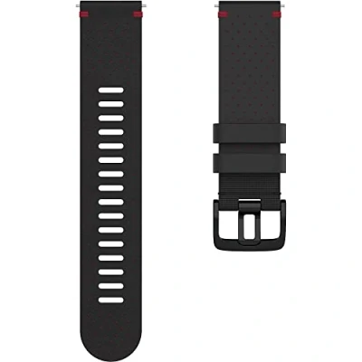 Image of Polar perforated leather wristband for 22mm compatible sportswatches (GritX, Vantage M &amp; V2 series)