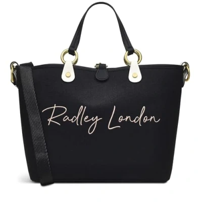 Image of RADLEY London Addison Gardens Medium Open Top Tote Bag for Women, in Recycled Polyester with Signature Logo