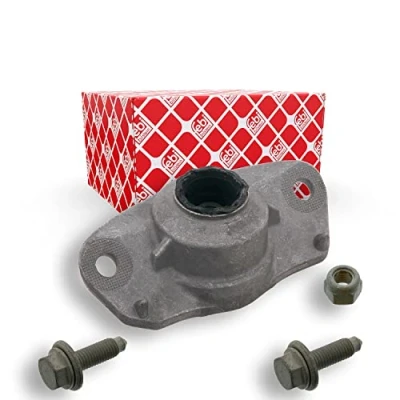 Image of 3C0513353B, 3C0513353BS1 Repair Kit, suspension strut FEBI BILSTEIN 37890 Rear Axle without ball bearing, with nut attachment material
