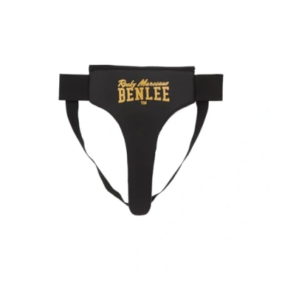 Image of BENLEE Rocky Marciano Unisex Adult EVA Artificial Leather Groin Guard, Black, M