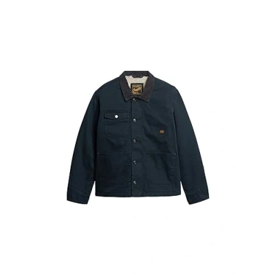Image of Superdry Men&#039;s Workwear Ranch Jacket, Darkest Navy, L