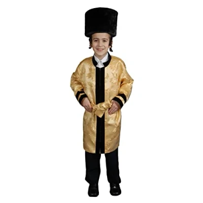Image of Dress Up America Kids Jewish Grand Rabbi Robe Costume