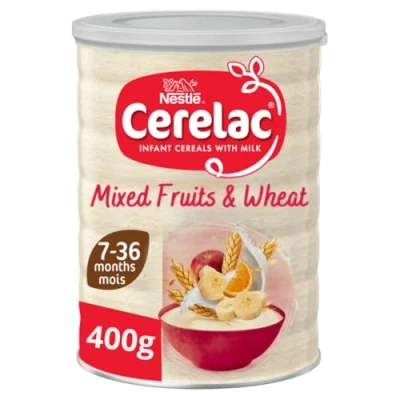 Image of Cerelac Mixed Fruits &amp; Wheat Infant Cereal with milk 400 g from 7 months+ Baby