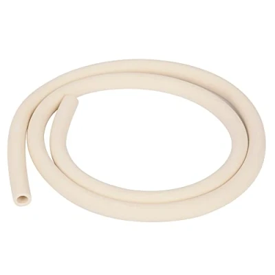 Image of Labasics Vacuum Rubber Tubing, 12 mm OD 8 ID Tubing Natural Tube for Vacuum, x Fitting on Glassware Labware, 1 Meter