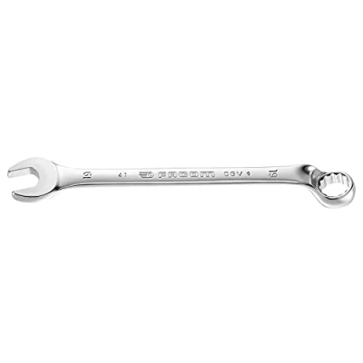 Image of FACOM Offset Combination Spanner 12 Points Length 224 mm SW 17 1 Piece 41.17