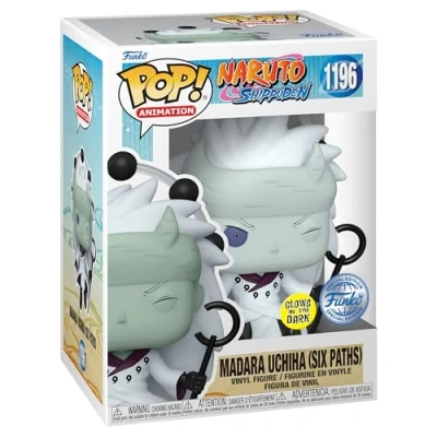 Image of Funko POP Animation: Naruto Shippuden Madara Uchiha (Sage of Six Paths) (Glows in The Dark) (Special Edition) #1196 Vinyl Figure