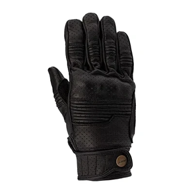 Image of RST Roadster 3 CE Ladies Classic Retro Leather Motorcycle Bike Gloves (Ladies S, Black)