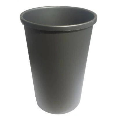 Image of 50L / 50 LITRE PLATINUM OFFICE BIN WASTE PAPER