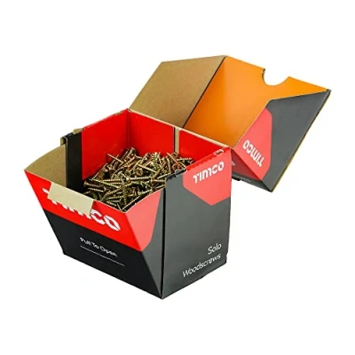 Image of TIMCO Solo Woodscrews Industry Pack 5.0 x 100mm Gold
