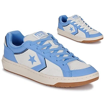 Image of Converse PRO Blaze Classic Unisex Trainers, Size: 11, Egret/open sky/natural ivory Leather