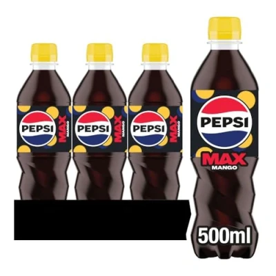 Image of Pepsi Max Mango, 500ml (Pack of 24)