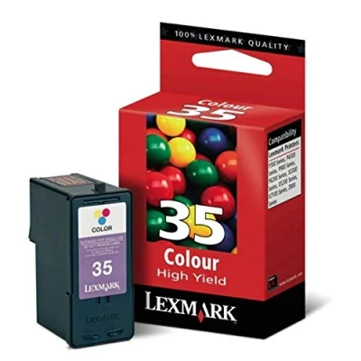 Image of Lexmark 18C0035 colour ink cartridge 35XL