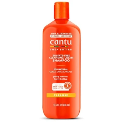 Image of Cantu Shampoo Natural Hair Cleansing 13.5oz(Sulfate Free) (3 Pack)