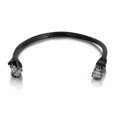 Image of C2G Cat6 Booted Unshielded (UTP) Network Patch cable RJ 45 (M) to 30 m UTP CAT 6 molded, snagless, stranded black