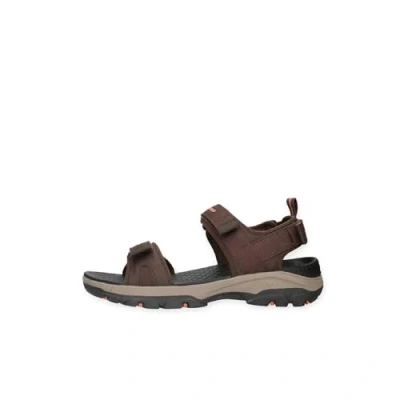 Image of Skechers Mens USA TRESMEN Ryer, Chocolate Mesh/Synthetic, 12 UK