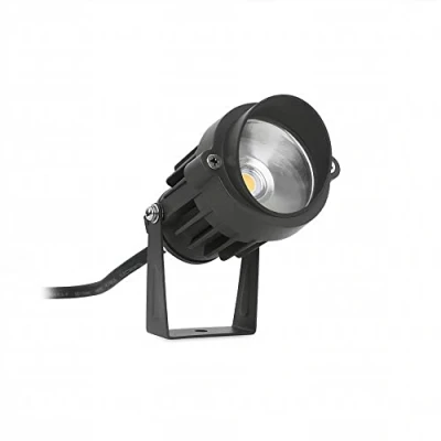 Image of Forlight Minimal LED 1 Light Outdoor Spotlight Black IP65