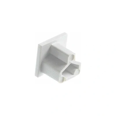 Image of 25x MK Electric YEP1BQWHI ABS Trunking End Cap 16 x 16mm