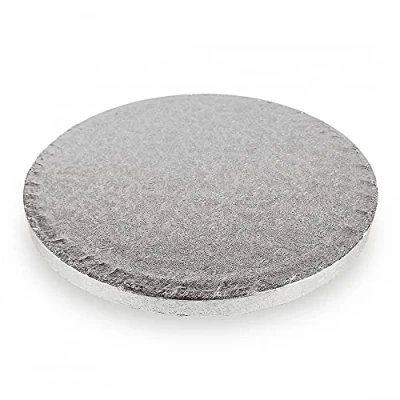 Image of The Cake Decorating Co. Silver Round Drum Board 6&quot; (15.24cm)